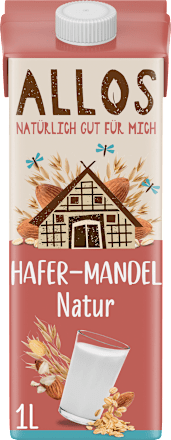 Pflanzendrink, Hafer-Mandel Natur ALLOS