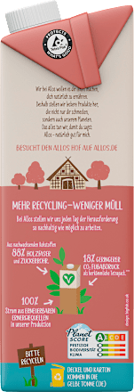 Pflanzendrink, Hafer-Mandel Natur ALLOS