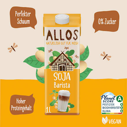 Pflanzendrink Barista Soja ALLOS