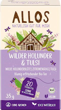 Früchtetee Holunder & Tulsi ALLOS