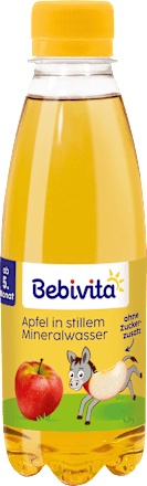 Stilles Mineralwasser mit Apfel Bebivita