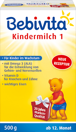 Kindermilch 1 ab 12. Monat Bebivita