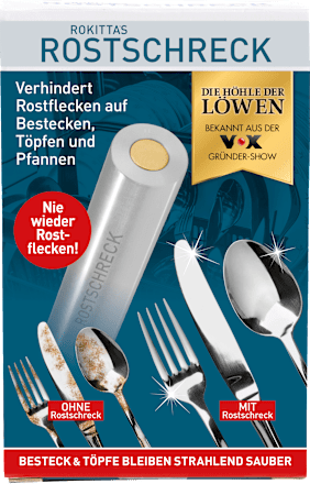 Spülmaschinenreiniger Aluminium ROKITTA'S ROSTSCHRECK