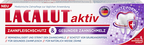 Паста за зъби aktiv Schutz-Formel LACALUT
