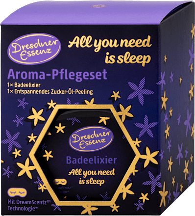 Geschenkset Aroma-Pflegeset All you need is sleep Dresdner Essenz