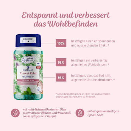 Badesalz Absolut Relax Dresdner Essenz
