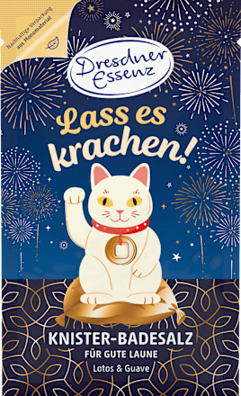 Knister-Badesalz Lass es krachen Dresdner Essenz