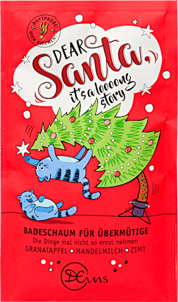 Habzó fürdősó "Kedves Mikulás, ez egy hosszú történet” DEins