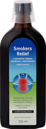 Smokers Relief s islandskim lišajem, kamilicom i matičnjakom  DR.THEISS