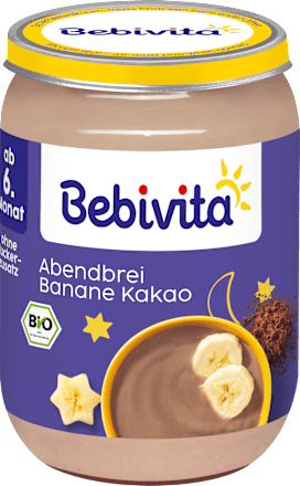 Abendbrei Banane Kakao, ab dem 6. Monat Bebivita
