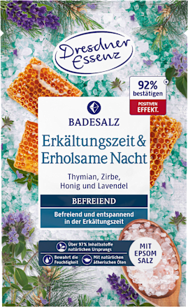 sůl do koupele Erkältungszeit & Erholsame Nacht Dresdner Essenz