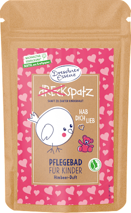 Kinder Badezusatz Pflegebad Himbeer-Duft  Dresdner Essenz Dreckspatz