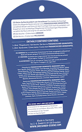 Geschenkset Für dich Duschgel und Handcreme Dresdner Essenz