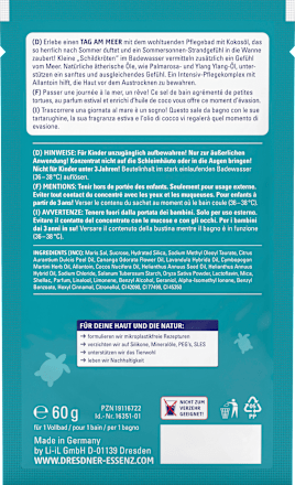 Badesalz Tag am Meer Dresdner Essenz