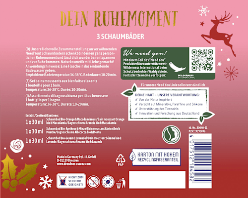 Geschenkset "Dein Ruhemoment" 3tlg Dresdner Essenz