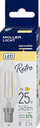 LED Licht Retro 25 Watt Müller Licht