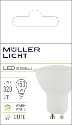 LED Ref 5W 320LM GU10 Müller Licht