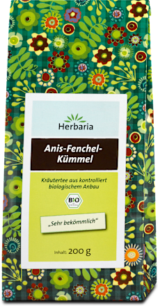 Kräutertee Lose Anis-Fenchel-Kümmel HERBÁRIA