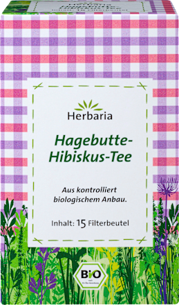 Hagebutte-Hibiskus-Tee HERBÁRIA