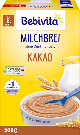 Milchbrei Kakao ab dem 8. Monat Bebivita