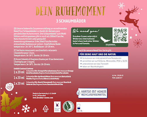 Geschenkset Dein Ruhemoment 3tlg Dresdner Essenz