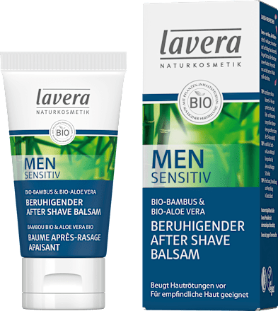 After Shave Balsam Men Sensitiv Beruhigend lavera NATURKOSMETIK