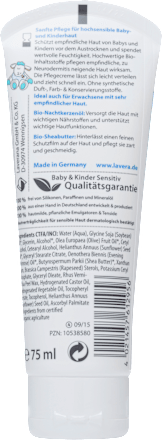 Pflegecreme für Gesicht & Körper Baby & Kinder Sensitiv  lavera NATURKOSMETIK