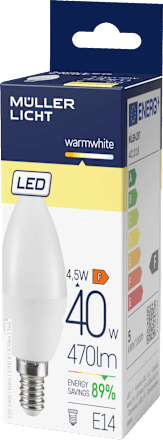 LED Kerze 40W E14 470lm Müller Licht