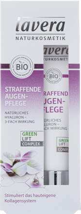 Straffende Augenpflege Karanjaöl lavera NATURKOSMETIK