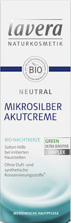 Gesichtscreme Neutral Mikrosilber Akut lavera NATURKOSMETIK