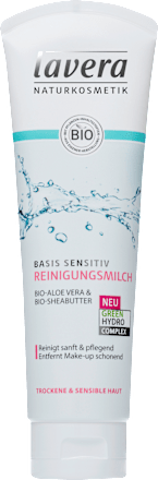 Reinigungsmilch Basis Sensitiv lavera NATURKOSMETIK