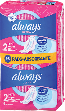 Ultra damski vložki duo Super Plus always