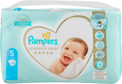 Pelene, veličina 5 (11 - 16 kg) Pampers premium care