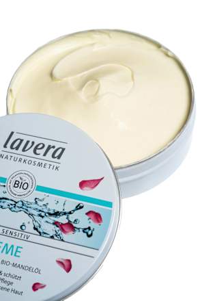 Pflegecreme Basis Sensitiv mit Bio-Sheabutter & Bio-Mandel lavera NATURKOSMETIK