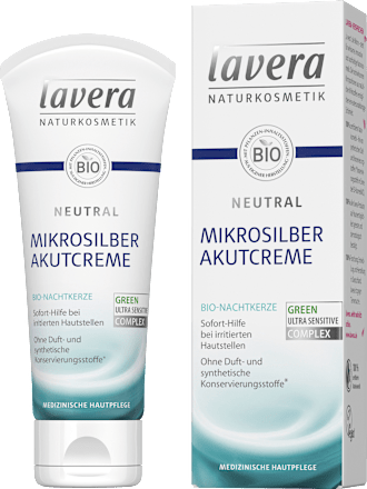 Gesichtscreme Neutral Mikrosilber Akut lavera NATURKOSMETIK