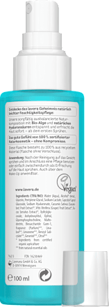 Hydro Sensation Gesichts-Pflegespray lavera NATURKOSMETIK