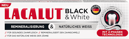 BLACK & White pasta za zube LACALUT