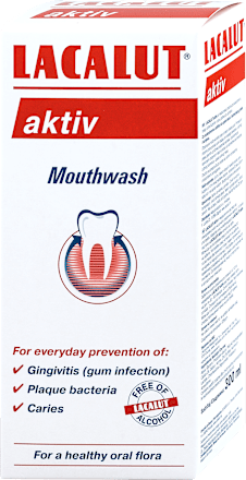 aktiv rastvor za negu usne duplje i zuba LACALUT