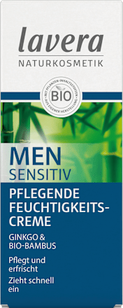 Feuchtigkeitscreme Men Sensitiv Ginko & Bio-Bambus lavera NATURKOSMETIK