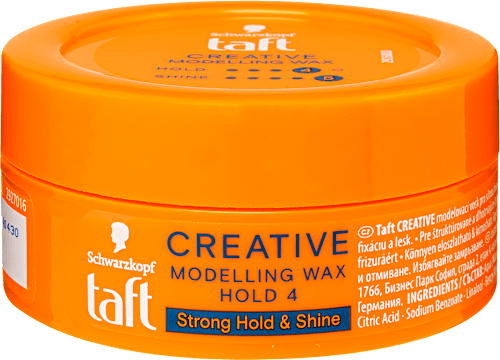 Hajwax Creative modelling Schwarzkopf taft