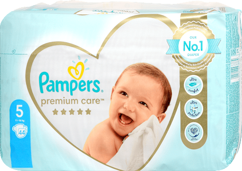 Scutece premium care numărul 5, 11-16kg Pampers Premium Care