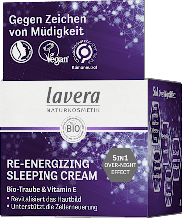 Nachtcreme Re-energizing  lavera NATURKOSMETIK