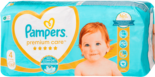 Pelene, veličina 4 (9 - 14 kg) Pampers premium care