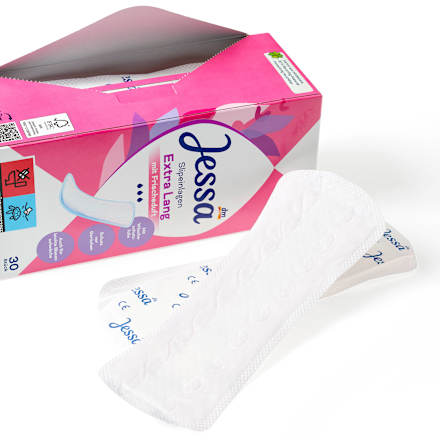 Tisztasági betét, extra hosszú, friss illattal Jessa