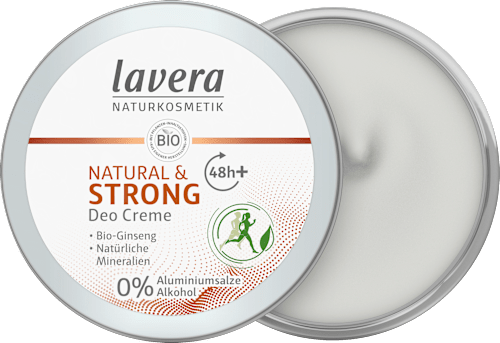 Deocreme Natural and Strong lavera NATURKOSMETIK