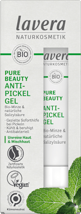 Anti Pickel Gel Pure Beauty lavera NATURKOSMETIK