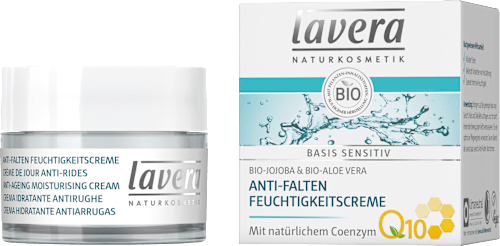 Gesichtscreme Basis Sensitiv mit Bio-Aloe Vera & Coenzym Q10 lavera NATURKOSMETIK