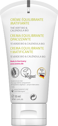 Gesichtscreme mattierend lavera NATURKOSMETIK