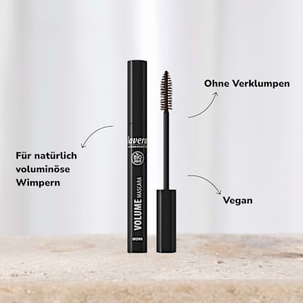 Mascara Volume Black lavera NATURKOSMETIK