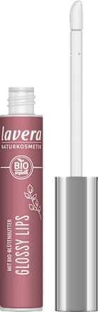 Lipgloss Glossy Lips 04 Soft Mauve lavera NATURKOSMETIK